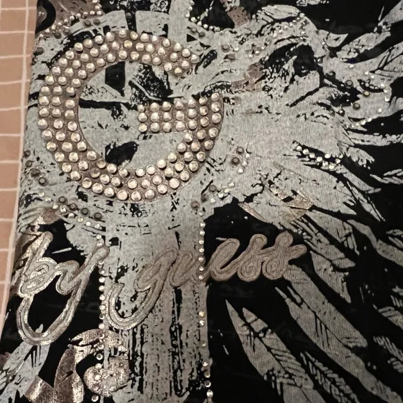 G by Guess black T-Shirt size M - Picture 7 of 7